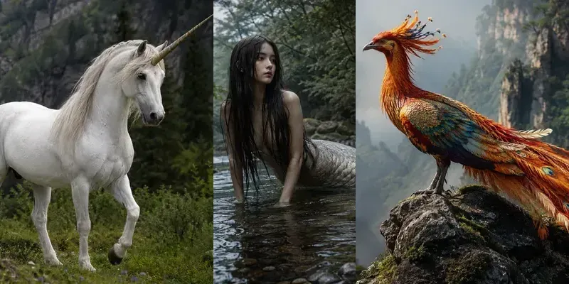 Quirky Folklore Animals generated by undefined