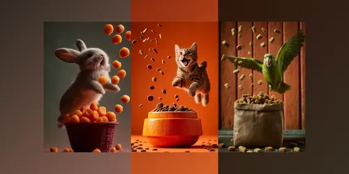 Pet Food Studio Ad Creative Generator generated by midjourney