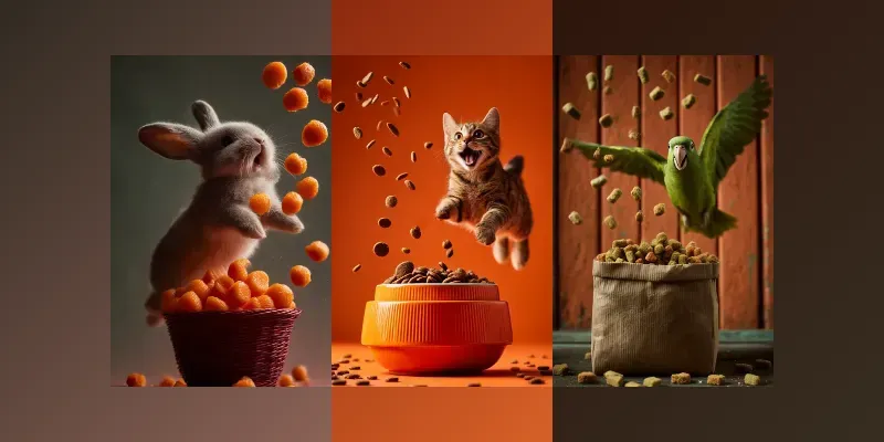 Pet Food Studio Ad Creative Generator generated by undefined