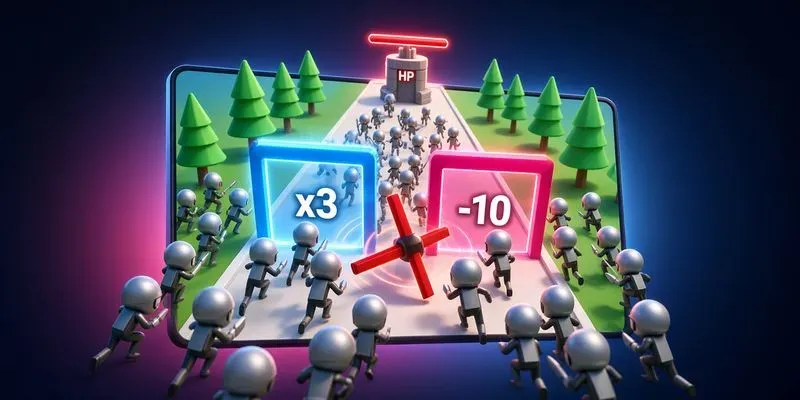 3D Tower Defense Runner Html5