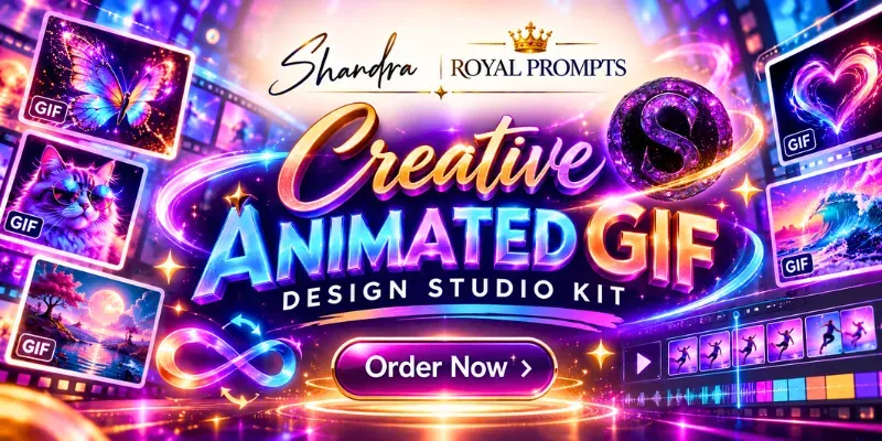 Creative Animated Gif Design Studio Kit