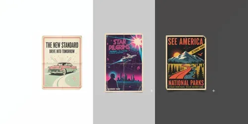 Vintage 1920s 1980s Poster Generator generated by gemini-image