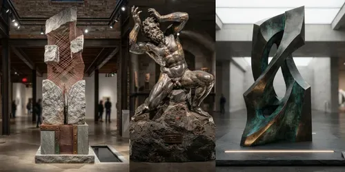 Statue Ads generated by gemini-image