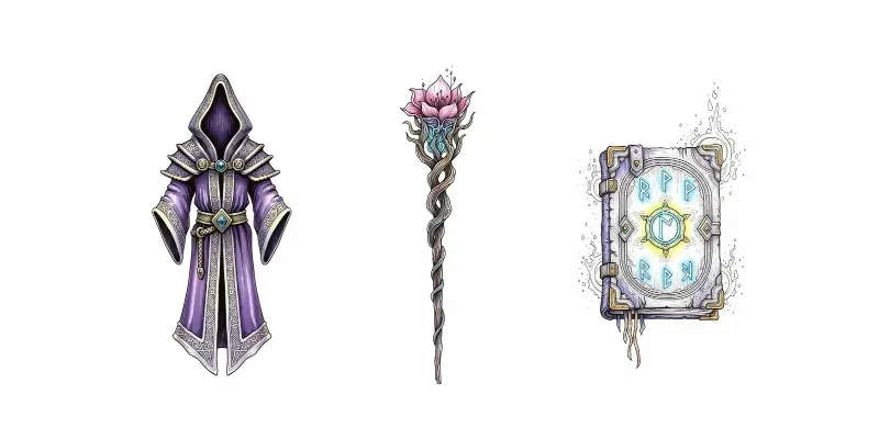 RPG Dd Magical Item Illustrations generated by undefined