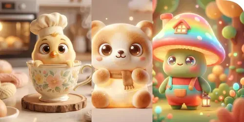 Viral Pixarinspired Icon Characters generated by gemini-image