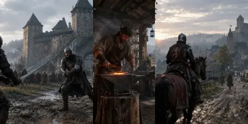 Medieval Kingdom Come Style Scenes