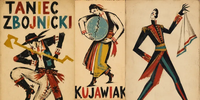 Polish Dance Poster Characters generated by undefined