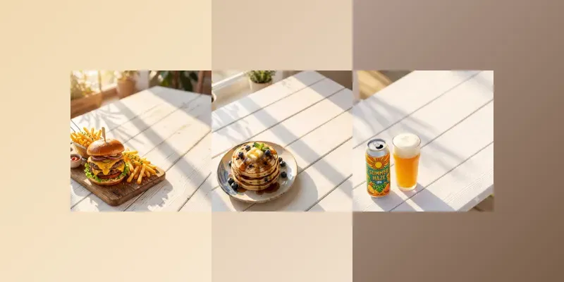 Golden Hour Product Ad Layouts generated by undefined