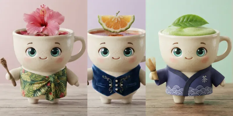 The Kawaii Tea Cup Collections generated by undefined