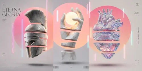 Surreal Fragmented Dream Posters generated by chatgpt-image