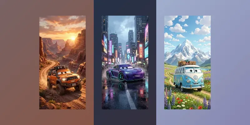 Epic Living Vehicle Animated Characters C