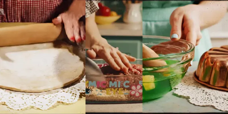 Retro 1950s Cooking Show Style Videos generated by undefined