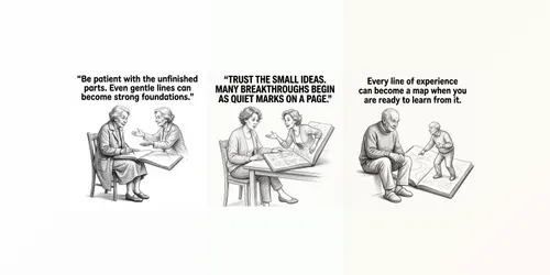 Advice From Your Sketchbook Self generated by 