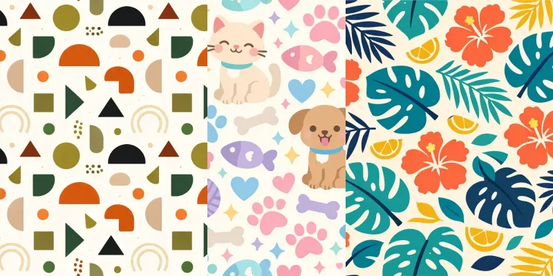 Seamless Pattern Tile generated by undefined