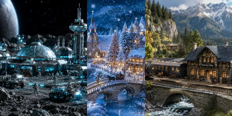 Miniature Thumbnail Kits generated by undefined
