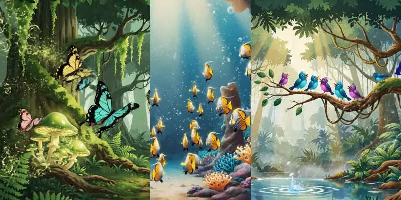 Cinematic Nature Emotional Storytelling generated by undefined