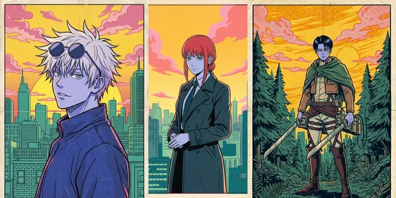 Neonretro Anime Risographs 80s generated by undefined