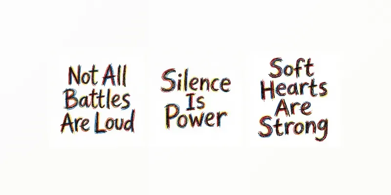 Raw Artistic Typography Quote Wallpapers generated by undefined