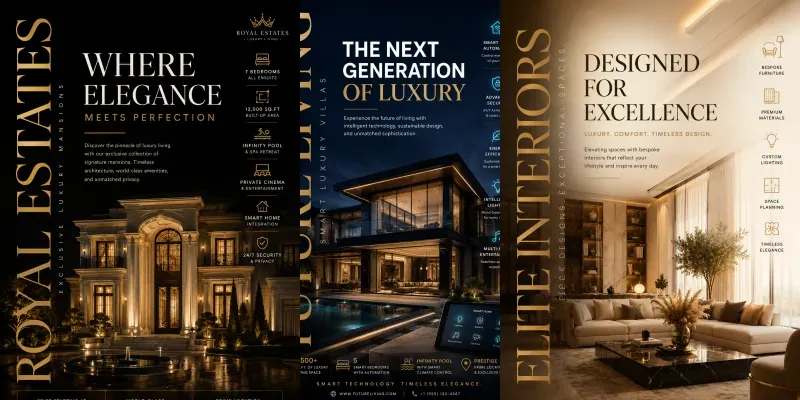 Luxury Real Estate Home Ad Generator generated by undefined
