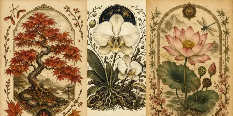 Naturecraft Botanical Vintages generated by undefined