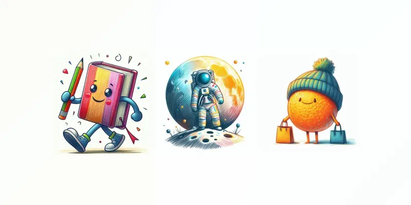 Childhood Drawings generated by undefined