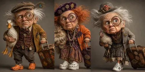 Eccentric Travellers generated by chatgpt-image