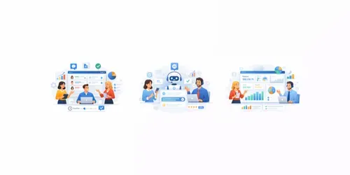 Saas Landing Page Illustrations generated by chatgpt-image