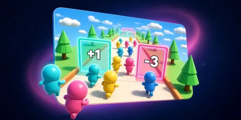 Math Crowd Runner Educational Game Build