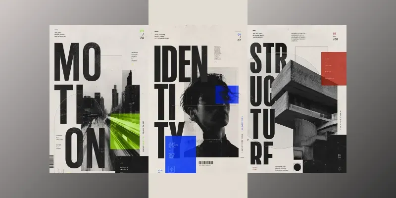 Typography Collage Wall Art generated by undefined
