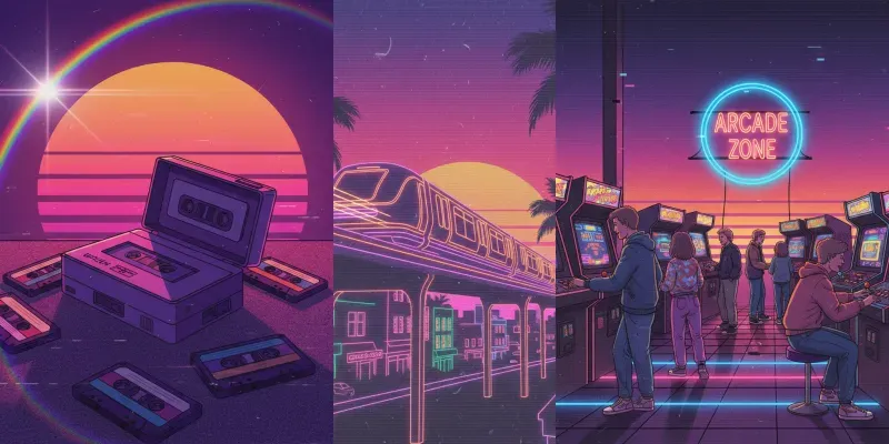 Retro Nostalgia Aesthetics generated by undefined