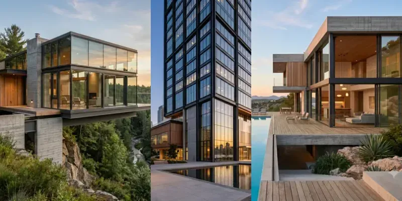 Photorealistic Modern Architecture generated by undefined