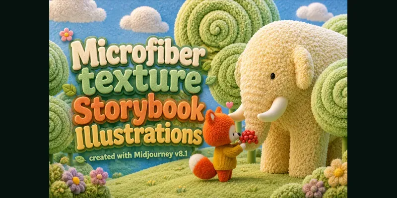 Soft Textured Storybook Illustrations generated by undefined