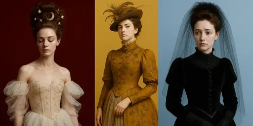 Victorian Gothic Women Prompt Packs generated by chatgpt-image