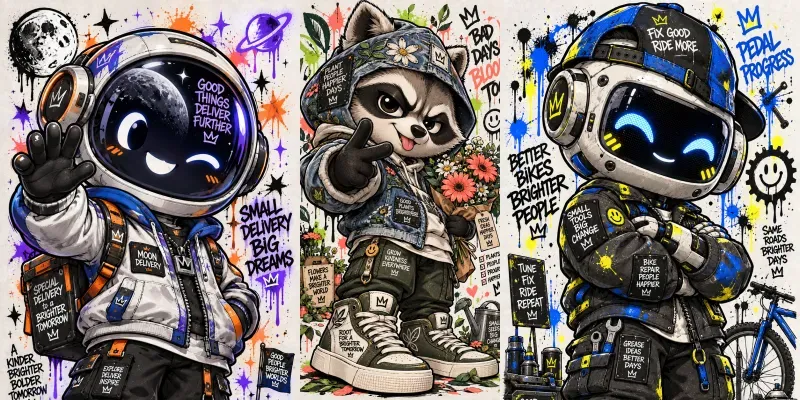 Graffiti Mascots