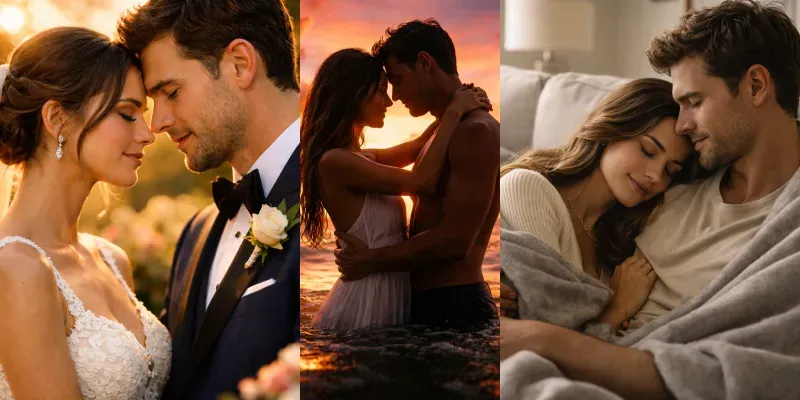Ultra Realistic Cinematic Couples Art