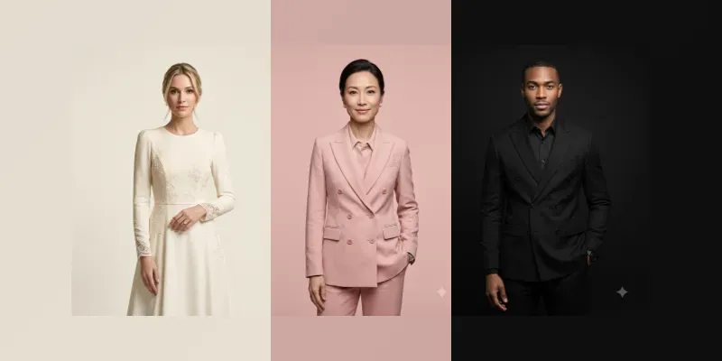 Monochromatic Studio Portrait Creators generated by undefined