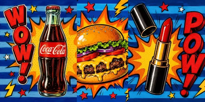 Pop Art Comic Book Vector Generator generated by undefined