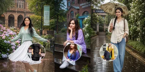 Dreamy Monsoon College Portraits generated by chatgpt-image