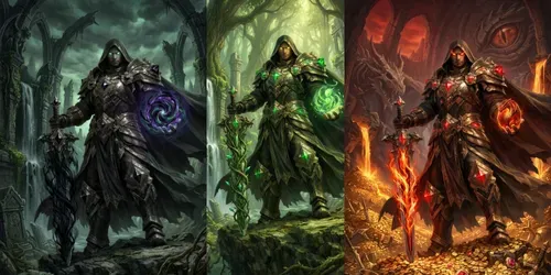 Epic Rpg Spellblade Battlemages generated by leonardo