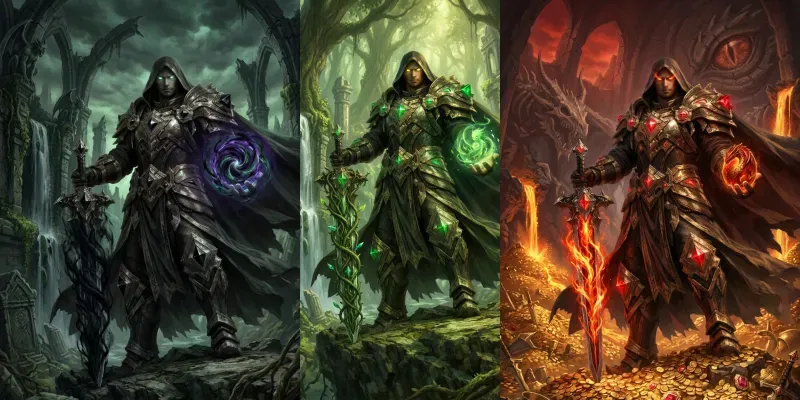 Epic Rpg Spellblade Battlemages generated by undefined