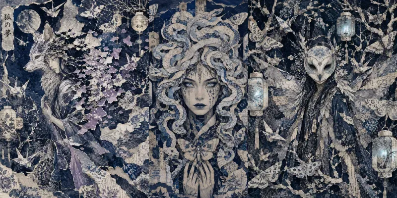 Twilight Folklore Art generated by undefined