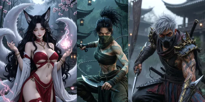 8K Avatars generated by undefined