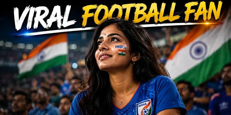 Viral Female Football Fan Broadcasts generated by undefined