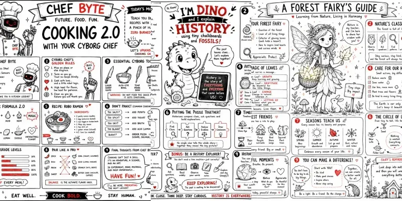 Handdrawn Whiteboard Infographics generated by undefined