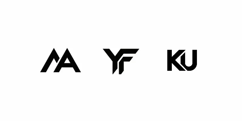 Modern Initials Monogram Logos generated by undefined