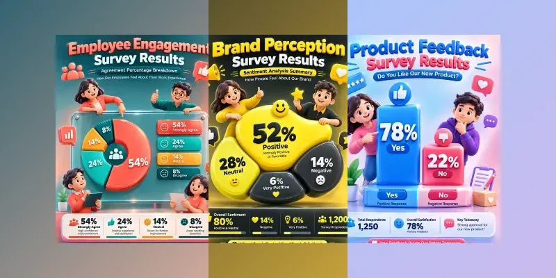 3D Survey Results Infographics generated by undefined