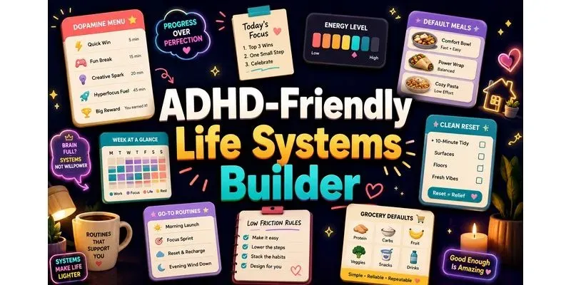 Adhd Friendly Life Systems Builders generated by undefined