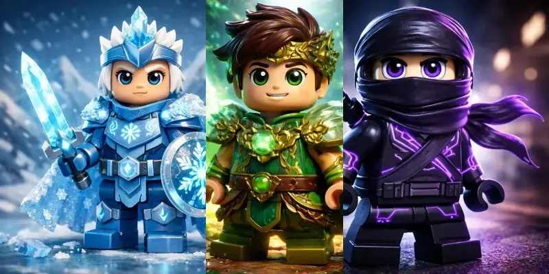 Legostyle Cartoon Hero Generator generated by undefined