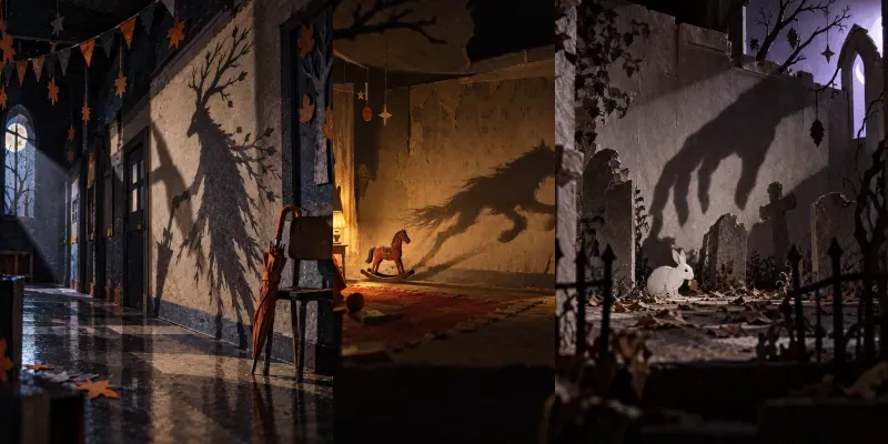 Haunted Shadow Theatre Posters