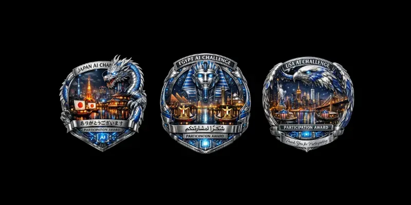 Luxury Country Badges generated by undefined